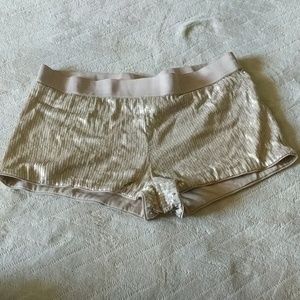 Sequin shorts